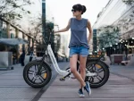 SAMEBIKE C05 Pro Step-Through Folding Fat Tyre Electric Bike - Image 3
