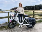 SAMEBIKE C05 Pro Step-Through Folding Fat Tyre Electric Bike - Image 5