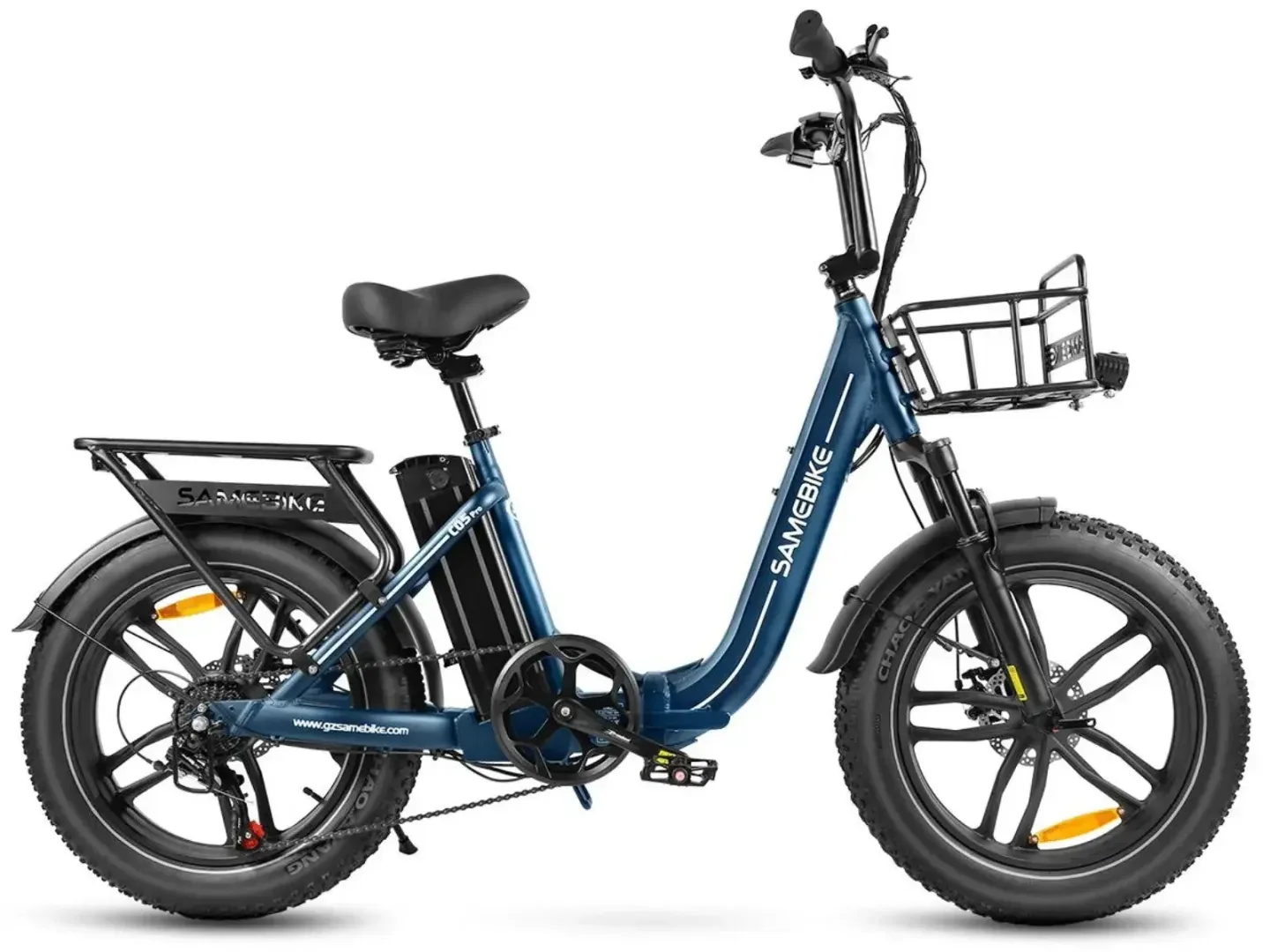 2__1_1800x1800 SAMEBIKE C05 Pro Step-Through Folding Fat Tyre Electric Bike - Image 1