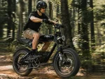 SAMEBIKE M20 Retro Fat Tyre Electric Bike - Image 3