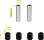 DNM Adjustable Air Rear Shock for I7 Pro – 165 × 35 mm - Image 3