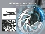 SAMEBIKE C05 Pro Step-Through Folding Fat Tyre Electric Bike - Image 13