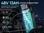 SAMEBIKE CY20 PRO Folding Electric Bike - Image 17