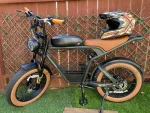 SAMEBIKE M20 Retro Fat Tyre Electric Bike - Image 10